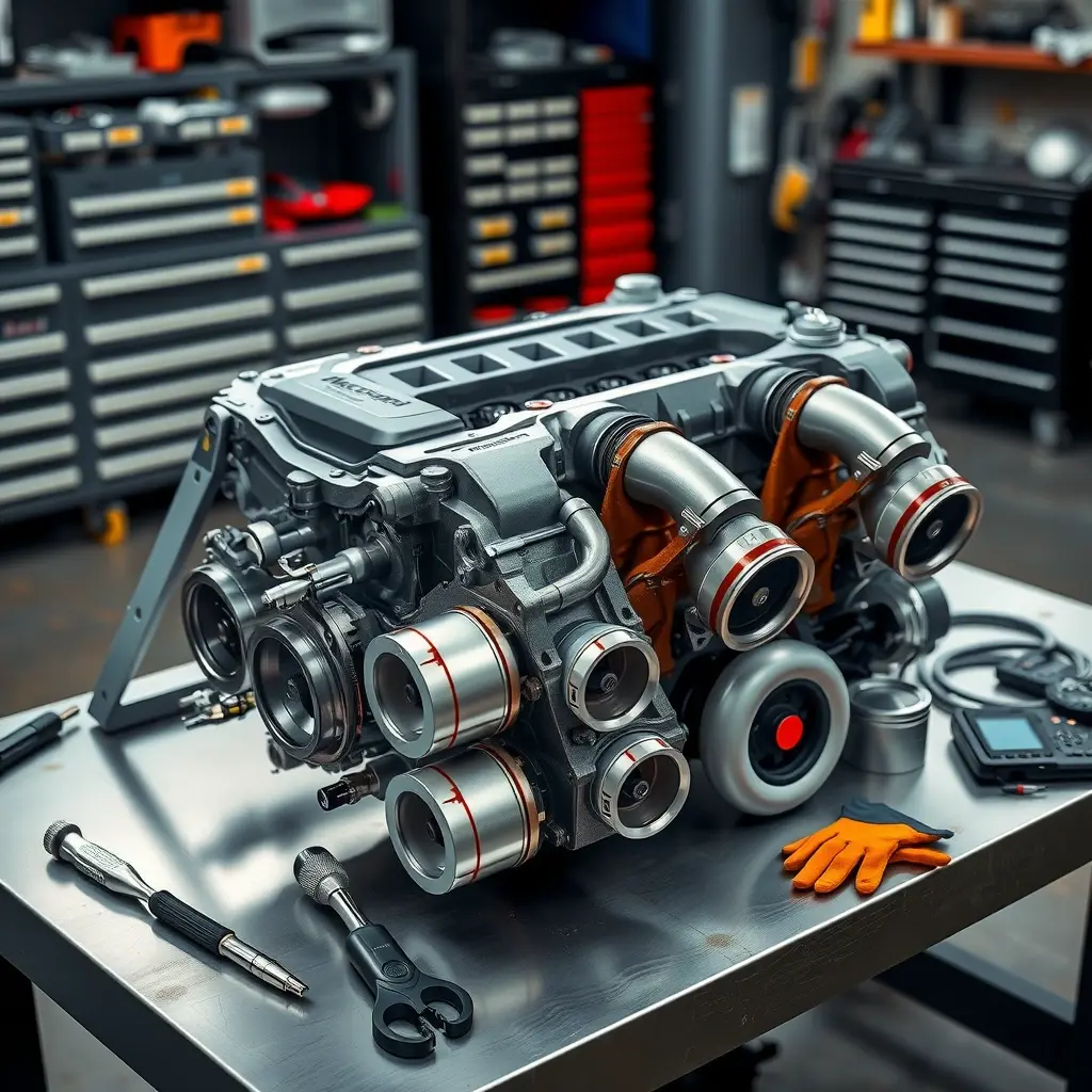 Ремонт двигателя McLaren 750S 4.0 V8 Twin Turbo 750 л.с. (2023–н.в.)