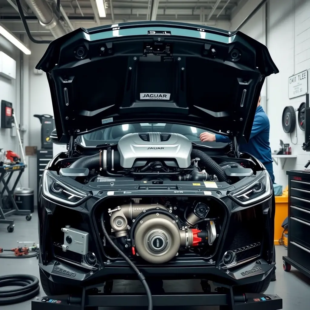 Ремонт двигателя Jaguar F-Pace SVR 5.0 V8 Supercharged 550 л.с. (2018–н.в.)