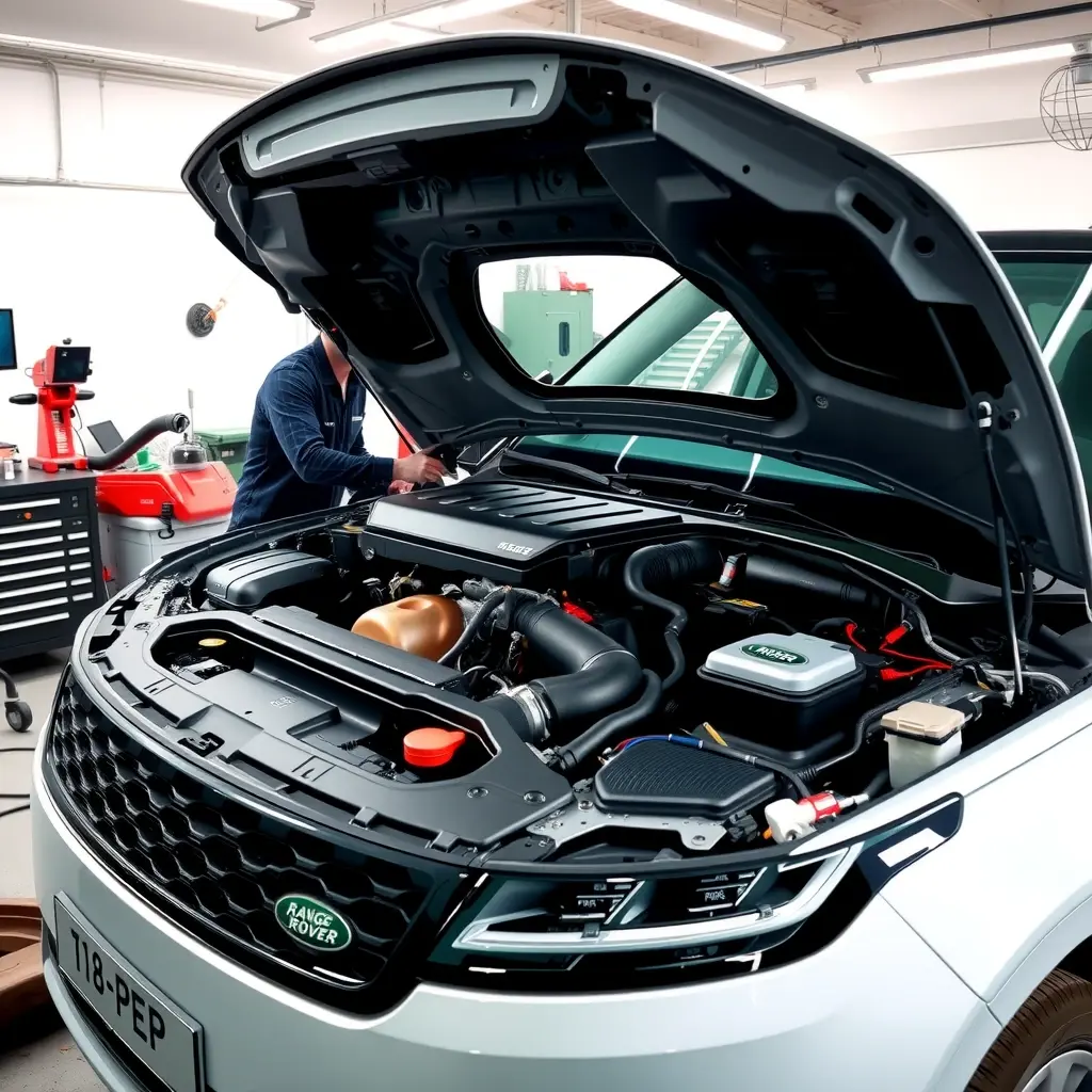 Ремонт двигателя Range Rover PHEV 550 л.с. (2022–н.в.)