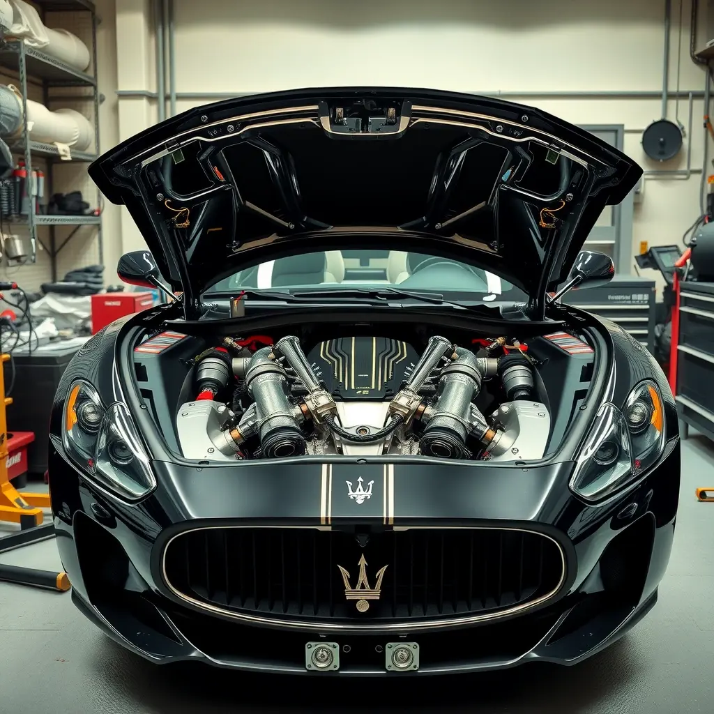 Ремонт двигателя Maserati GranTurismo Trofeo 550 л.с. (2023–н.в.)