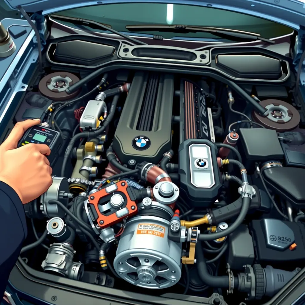 Ремонт двигателя BMW 5er E39 530d 193 л.с. (1998–2003)