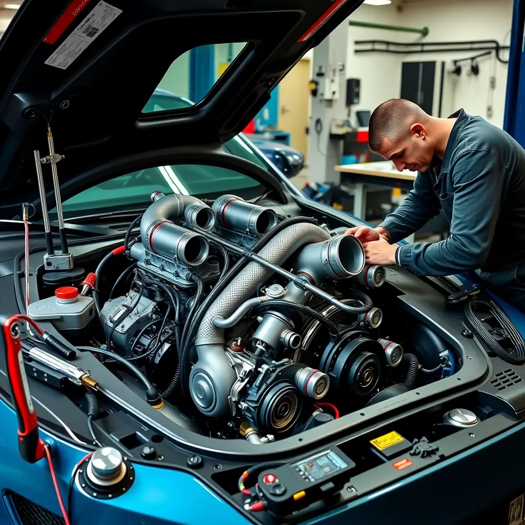 Ремонт двигателя Jaguar F-Type 2.0 Turbo 300 л.с. (2013–н.в.)