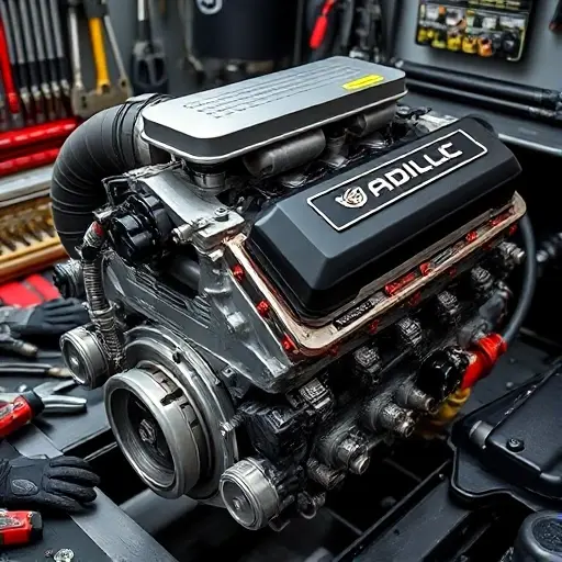 Ремонт двигателя Cadillac CTS V 6.2 V8 Supercharged 556 л.с. (2008–2015)